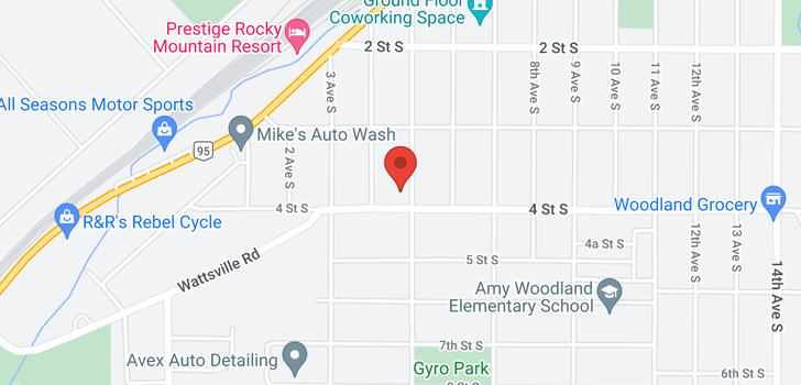 map of 329 5th Avenue S